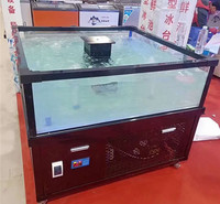 威海东营海鲜池定制   超市酒店海鲜池   海鲜鱼缸厂家定制