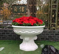 现货 室外移动玻璃钢花盆 玻璃钢市政花箱 玻璃钢花盆 种类繁多