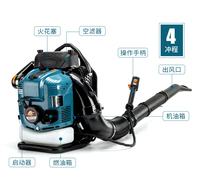 四冲程背负式风力灭火机  BBX7600